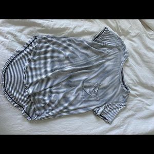 Striped American eagle shirt